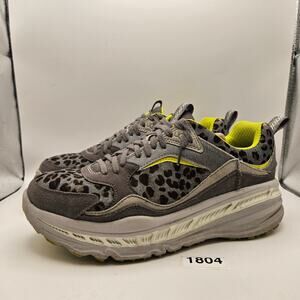 SUPER RARE UGG MEN'S 11 CA805 LEOPARD DARK GREY SNEAKER ANIMAL PRINT 1112366